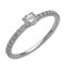 Ring with Diamond in Platinum from Cartier 1