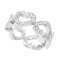 C Heart Ring with Full Diamond in White Gold from Cartier 5