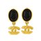 Coco Mark Stone Swing Earrings from Chanel, Set of 2, Image 1