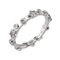 Comet D'Amour Ring with Diamond in Platinum from Chanel 4