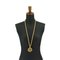 Lange Lupe Coco Mark Halskette in Gold von Chanel 6