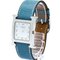 Polished H Watch in Steel and Leather from Hermes 2