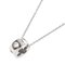 Pendant Empreinte Necklace in White Gold from Louis Vuitton 1