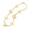Bracciale con diamanti in oro giallo di Louis Vuitton, Immagine 2
