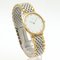 Two-Tone Quartz White Dial Mens Watch from Omega 3