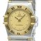 Constellation 18k Gold Steel Ladies Watch from Omega 1