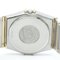 Constellation 18k Gold and Steel Quartz Mens Watch from Omega 6