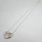 925 750 Heart Ribbon Combination Pendant Necklace from Tiffany &Co. 4