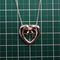 925 750 Heart Ribbon Combination Pendant Necklace from Tiffany &Co. 10
