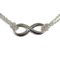 925 Infinity Double Chain Necklace from Tiffany &Co. 1