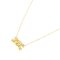 Necklace 41cm K18 Yg Yellow Gold 750 Ribbon from Tiffany &Co. 1