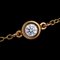 By the Yard Diamond Bracelet 19cm K18 Pg Pink Gold 750 from Tiffany &Co. 6