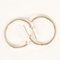 T Hoop Medium Earrings, K18 Pg Pink Gold from Tiffany & Co., Set of 2 6