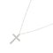 Medium Cross Diamond Necklace Pt Platinum from Tiffany &Co. 1