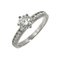 Solitaire Diamond 0.60ct G/Vs1/3ex Ring Pt Platinum from Tiffany &Co. 1