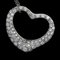 Collar con forma de corazón de diamantes y platino de Tiffany & Co., Imagen 7