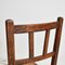 Vintage Oak & Cane Occasional Bedroom Chair, 1930s 5