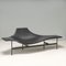 Black Leather Terminal 1 Chaise Longue Armchair from B&B Italia / C&B Italia, Image 2
