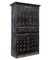 Early 19th Century Pyrenean Folk Art Oak and Chestnut Carved Cupboard, Image 1