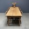 Mesa de cocina de madera de pino, años 80, Imagen 2