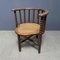 Low Bobbin Armchairs with Wicker Seats, Set of 2 19