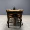 Long Antique Painted Cafe Table, France 27