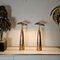 Large Brass Ara Table Lamps by Mies & Van Gessel, the Netherlands, 1990s, Set of 2 2