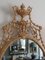 George III Ovales Pierglas aus vergoldetem Holz und Karton-Pierre, Ende 18. Jh. 2