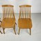 Swedish Spindle Back Beech Dining Chairs from Edsbyverken, 1960s, Set of 4 4