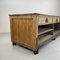 Vintage Industrial Beech and Sycamore Bakers Table, Image 10