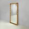 Mid-Century Italian Modern Wall Mirror with Bamboo and Wood, 1960s, Image 3