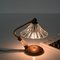 Lampe de Bureau Bellflower en Verre de Murano et Laiton attribuée à Ercole Barovier, Italie, 1940s 13