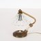 Lámpara de mesa Bellflower de cristal de Murano y latón atribuida a Ercole Barovier, Italia, años 40, Imagen 5