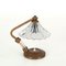 Lámpara de mesa Bellflower de cristal de Murano y latón atribuida a Ercole Barovier, Italia, años 40, Imagen 9
