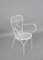 Mid-Century Italian Wrought Iron Chairs & Table with Plant Holder, 1950s 7