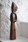 Statuetta monaco medievale in legno intagliato a mano, Immagine 3