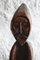 Große handgeschnitzte mittelalterliche Mönchsfigur aus Holz 15