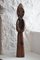 Large Hand Carved Wooden Medieval Monk Figurine, Image 2