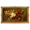 Ramo de flores, década de 1800, pintura al óleo, enmarcado, Imagen 1