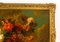 Ramo de flores, década de 1800, pintura al óleo, enmarcado, Imagen 8