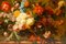 Bouquet of Flowers, 1800s, Oil Painting, Framed 5