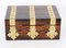 Caja / féretro Coromandel antiguo de latón, siglo XIX, Imagen 15