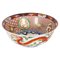 Cuenco chino antiguo circular de porcelana Imari, siglo XIX, Imagen 1