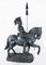 Ufficiale di cavalleria corazzata romana a cavallo, XX secolo, bronzo, Immagine 17