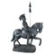 Ufficiale di cavalleria corazzata romana a cavallo, XX secolo, bronzo, Immagine 1
