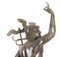 Escultura vintage grande de bronce de Mercury Hermes, siglo XX, Imagen 9