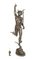 Escultura vintage grande de bronce de Mercury Hermes, siglo XX, Imagen 15