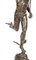 Escultura vintage grande de bronce de Mercury Hermes, siglo XX, Imagen 14