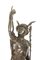 Escultura vintage grande de bronce de Mercury Hermes, siglo XX, Imagen 3