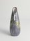 Mid-Century Modern Stoneware Vase with Sgraffito and Butterflies, Sweden, 1950s 18
